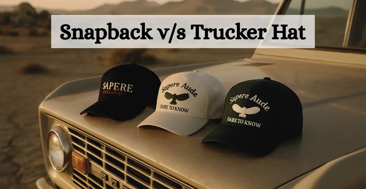 Snapback Vs Trucker Hat