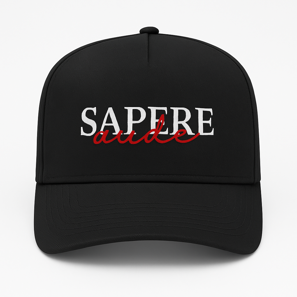 SA Script Trucker Hats / Black