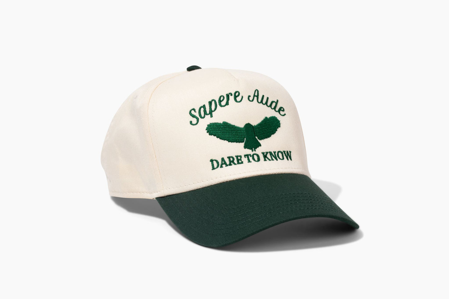 SA OG Snapback / Dark Green-Natural