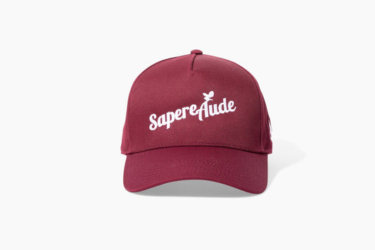 SA Owl Snapback / Maroon