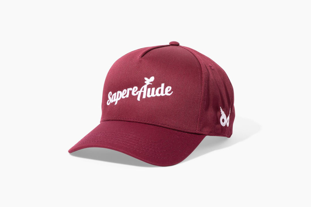 SA Owl Snapback / Maroon