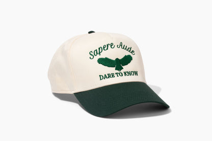 SA OG Trucker Hats / Dark Green-Natural