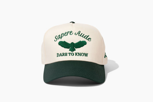 SA OG Snapback / Dark Green-Natural